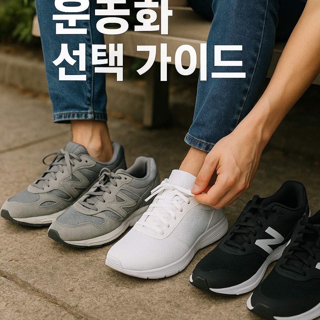 운동화 선택 가이드
